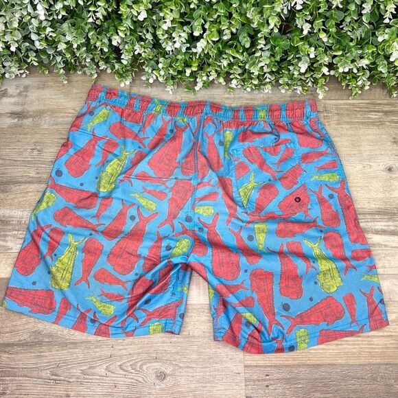Flomotion Men’s Mahi Print Swim Trunks Bathing Suit Shorts XL - Picture 3 of 14
